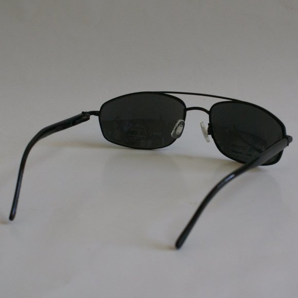 NWT TrueVintage Classic double bridge navigator style w/silver mirror sunglasses - Picture 9 of 9
